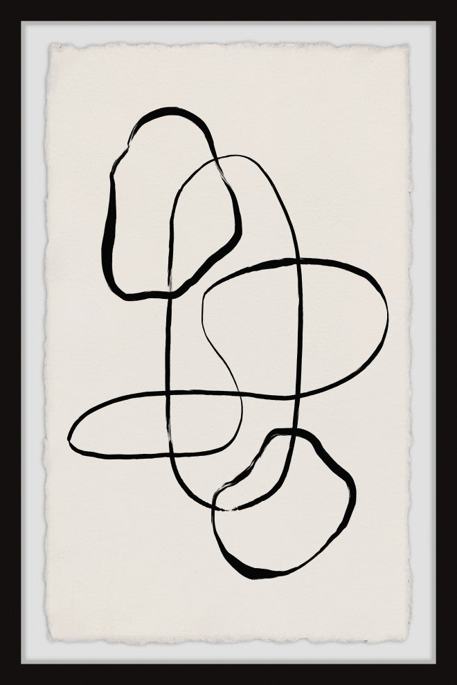 "Rail Track" Framed Painting Print, 12x18