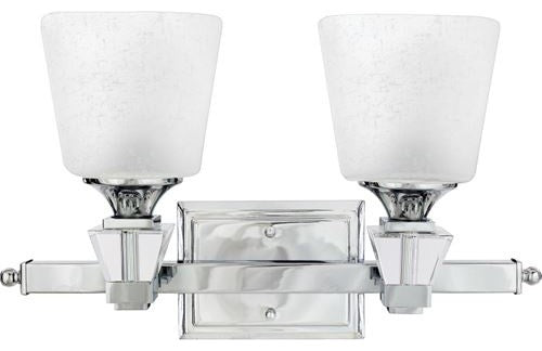 Quoizel DX8602C Two Light Bath Fixture Deluxe Polished Chrome