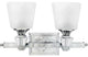 Quoizel DX8602C Two Light Bath Fixture Deluxe Polished Chrome
