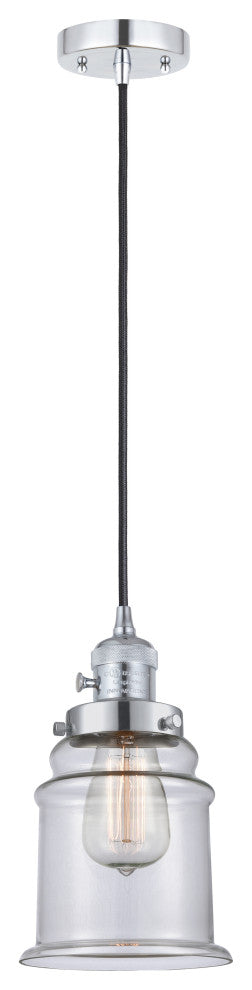 INNOVATIONS 201CSW-PC-G182 1-Light Mini Pendant Polished Chrome