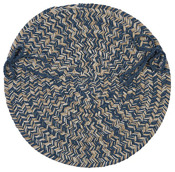 Colonial Mills Chair Pad Tremont Denim Chair Pad