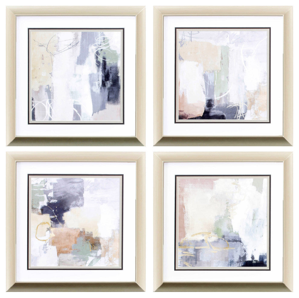 Simple Impression Wall Art, 4-Piece Set