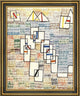 Paul Klee Cote de Provence - 20" x 25" Framed Premium Canvas Print