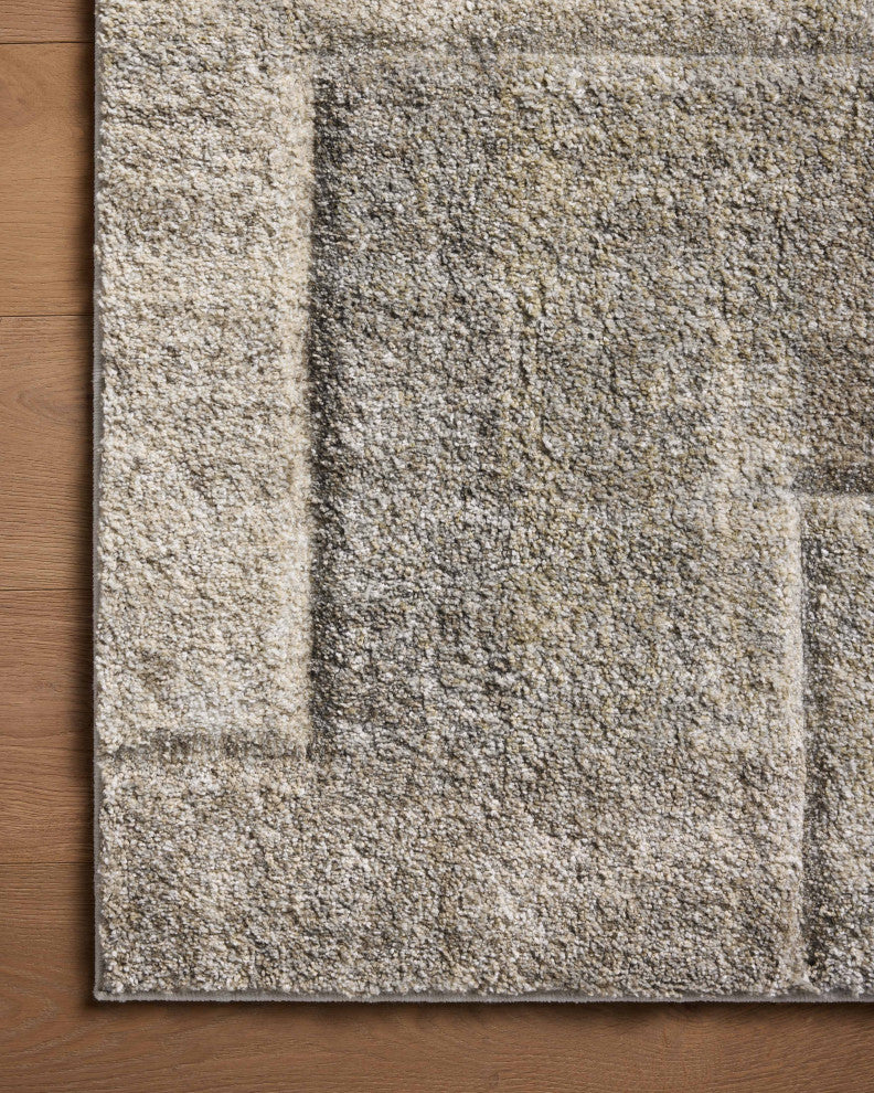 Loloi Silas Natural / Pebble 2'-7" x 4' Accent Rug