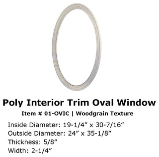 Oval Interior Trim Kit