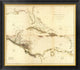 "Composite: West Indies, 1810" Framed Canvas Giclee by Aaron Arrowsmith, 34x30"