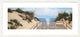 "Blue Skies Panel" Framed Digital Print by Diane Romanello, 45x21"
