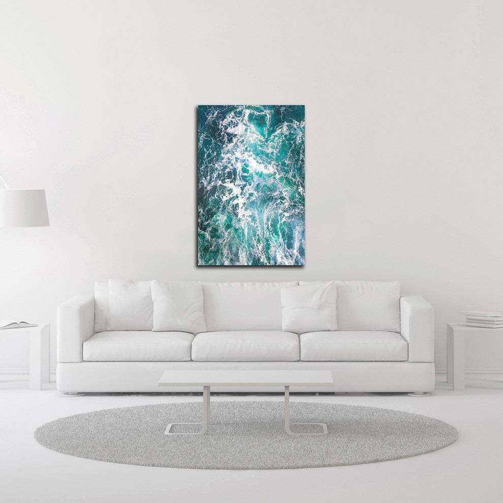 Teal Embrace by Lynne Douglas, Print on Canvas, 30"x45"