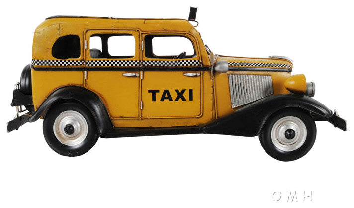 1933 CHECKER MODEL T TAXI CAB Collectible Metal scale model Taxi