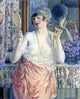 Frederick Carl Frieseke A Woman before a Mirror Wall Decal