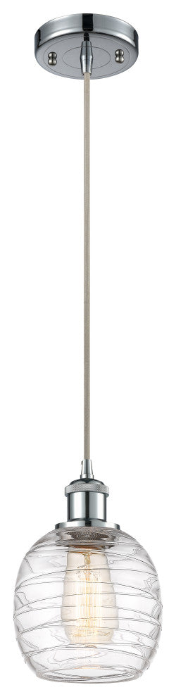 Innovations 516-1P-PC-G1013 1-Light Mini Pendant Polished Chrome