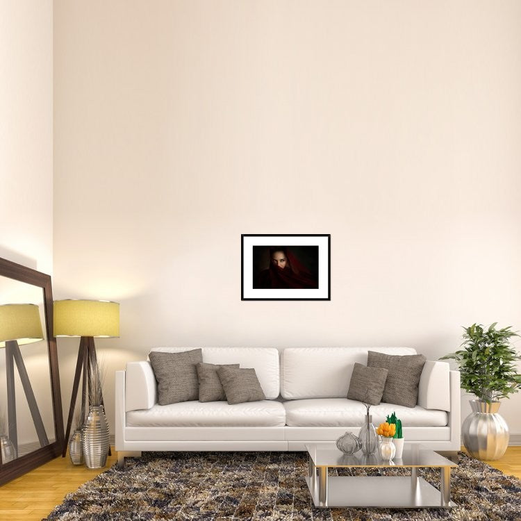 "Rustique" Framed Digital Print by Hardibudi, 30x22"
