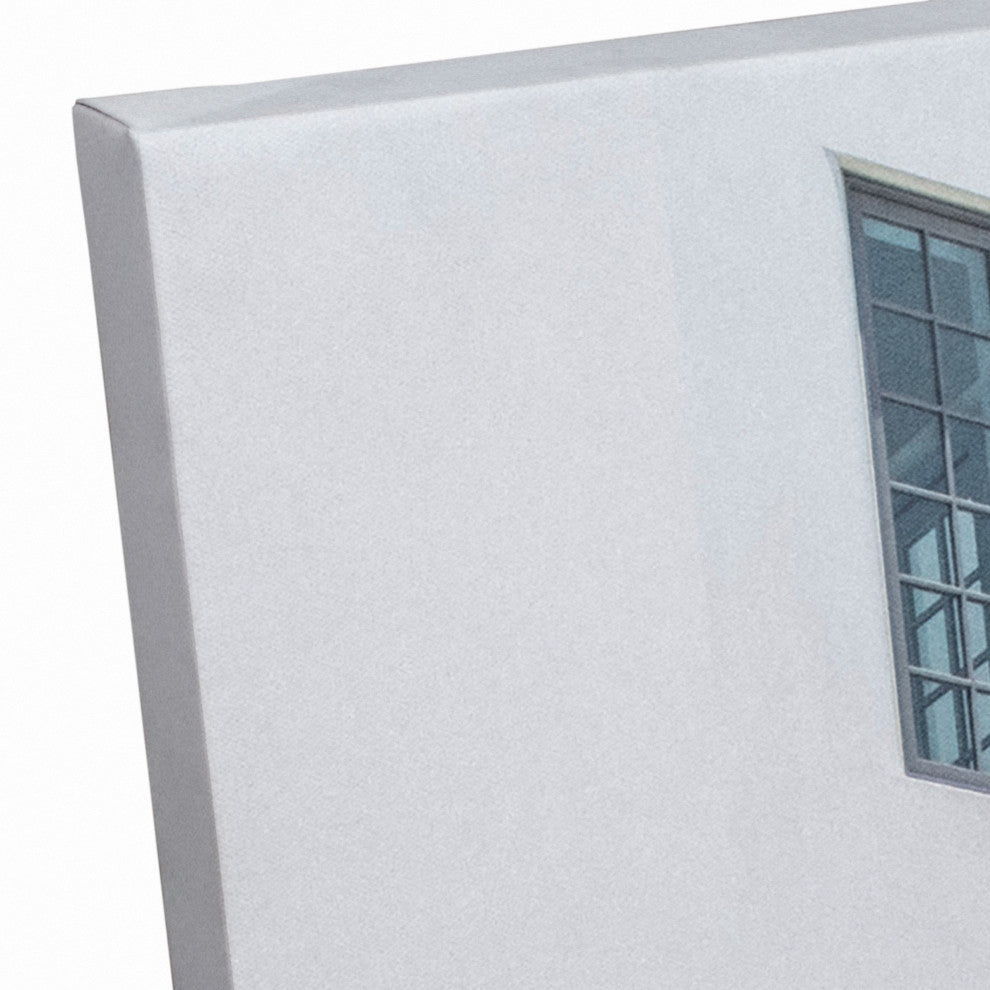 Bright Greek Buildings 2 20x30 Canvas Wall Art