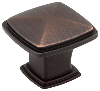 Milan 1 Plain Square Cabinet Knob