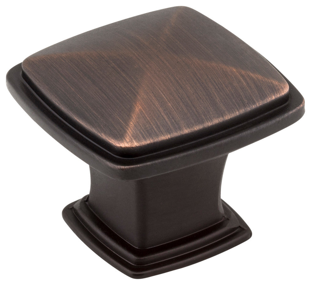 Milan 1 Plain Square Cabinet Knob
