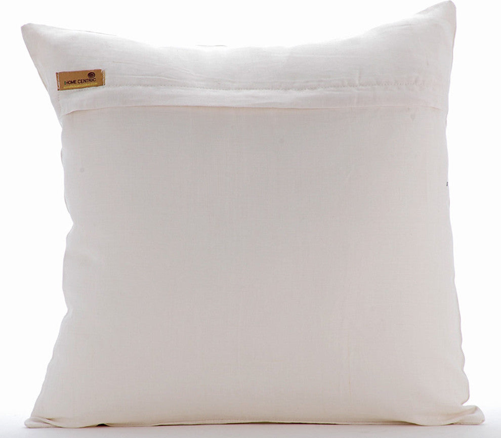 Yellow Decorative Pillow Covers 24"x24" Cotton, Yellow Starfish