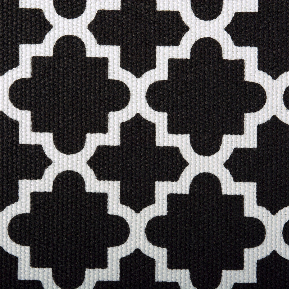 DII Polyester Cube Lattice Black Square 11x11x11"