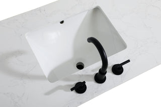 Home Living 54" Single Bathroom Vanity, Rustic Grey