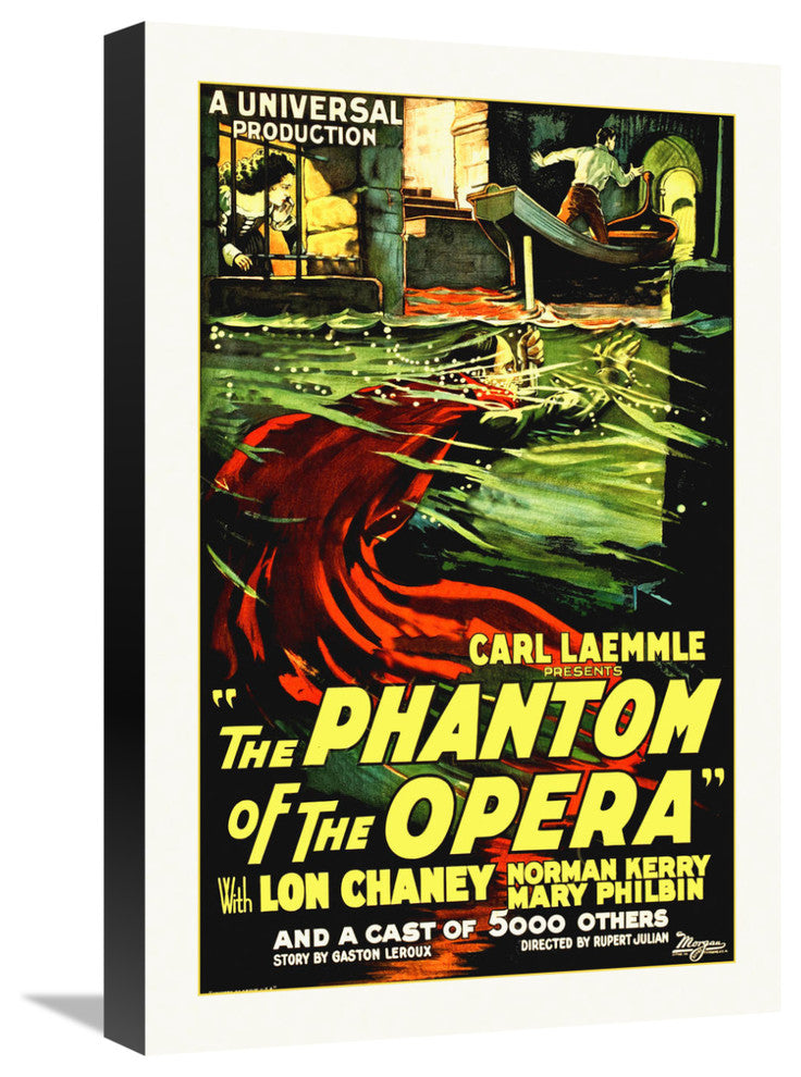 "Phantom of The Opera - 1922" Canvas by Hollywood Photo Archive, 15x22"