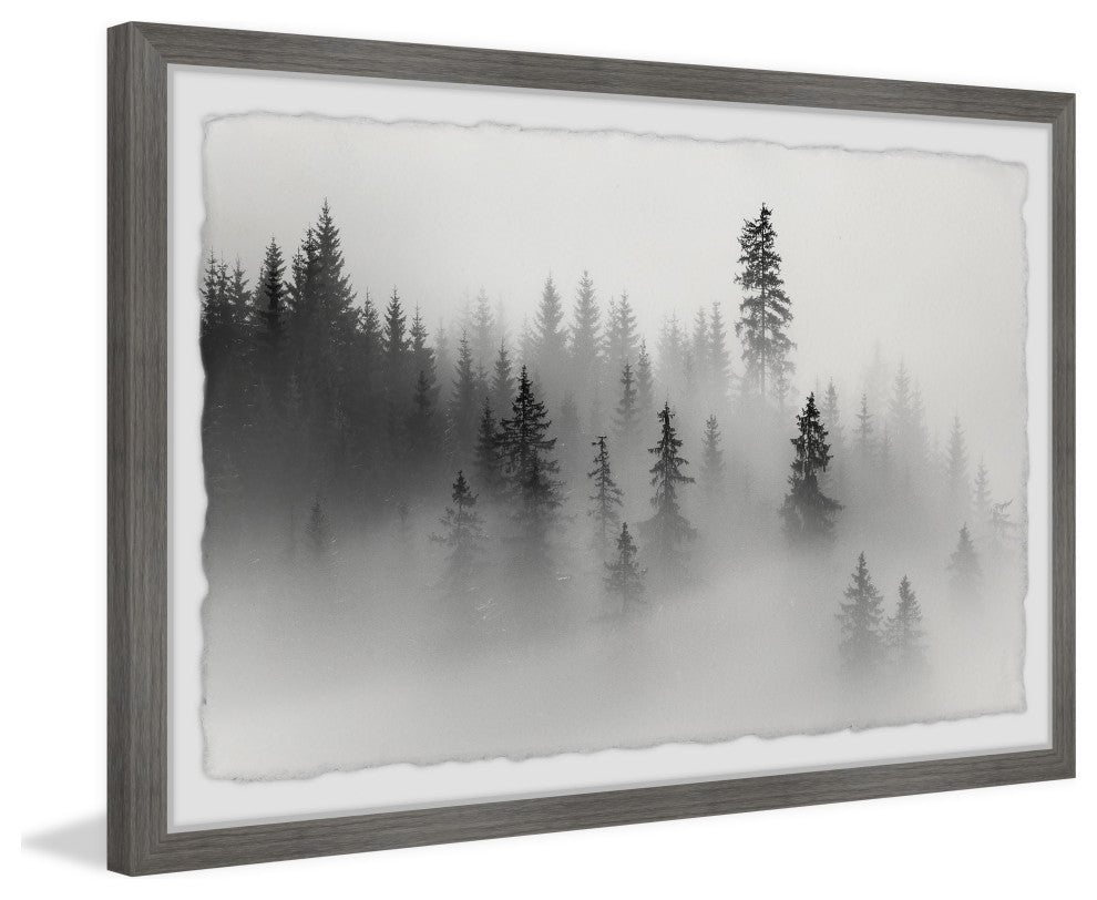 "The Trees Are Calling" Framed Painting Print, 12x8