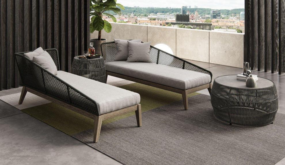 Volta Cocktail Table, Shades of Gray Cord