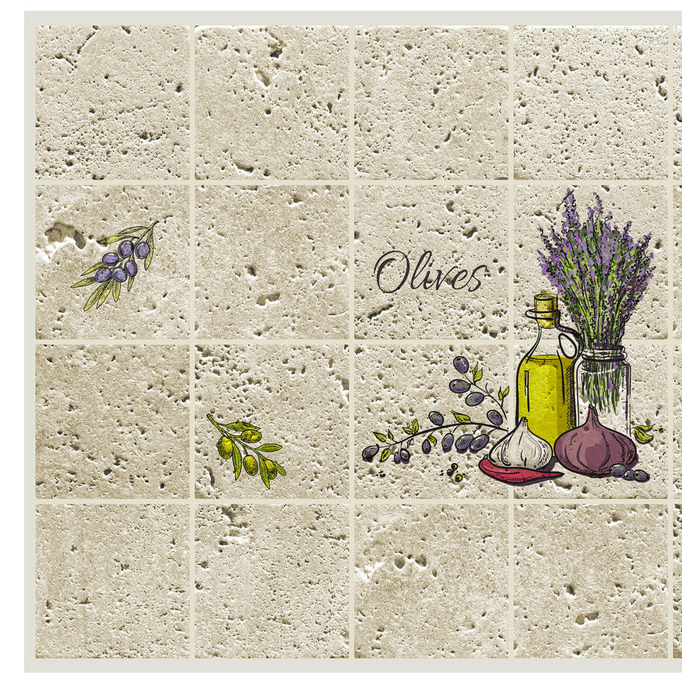 Purple Yellow Brick 3D Wall Panels, Set of 10, Covers 58 Sq Ft