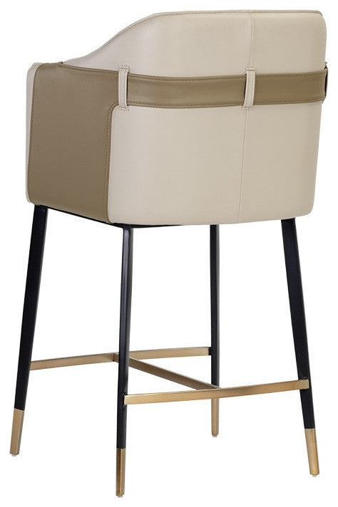 Carter Counter Stool, Napa Beige/Napa Tan