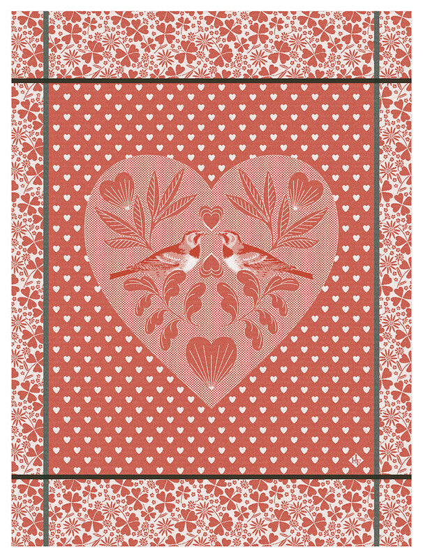 Le Jacquard Francais Amour Red