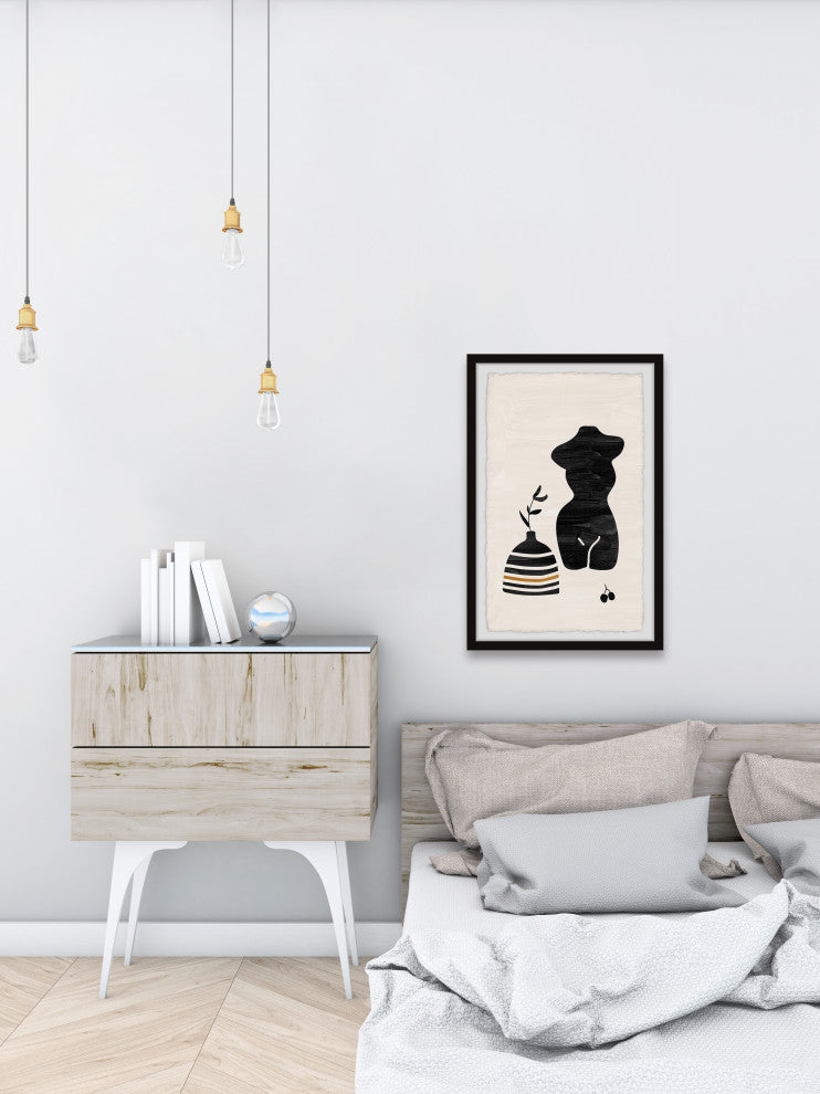 "Love of Nobody" Framed Painting Print, 8x12
