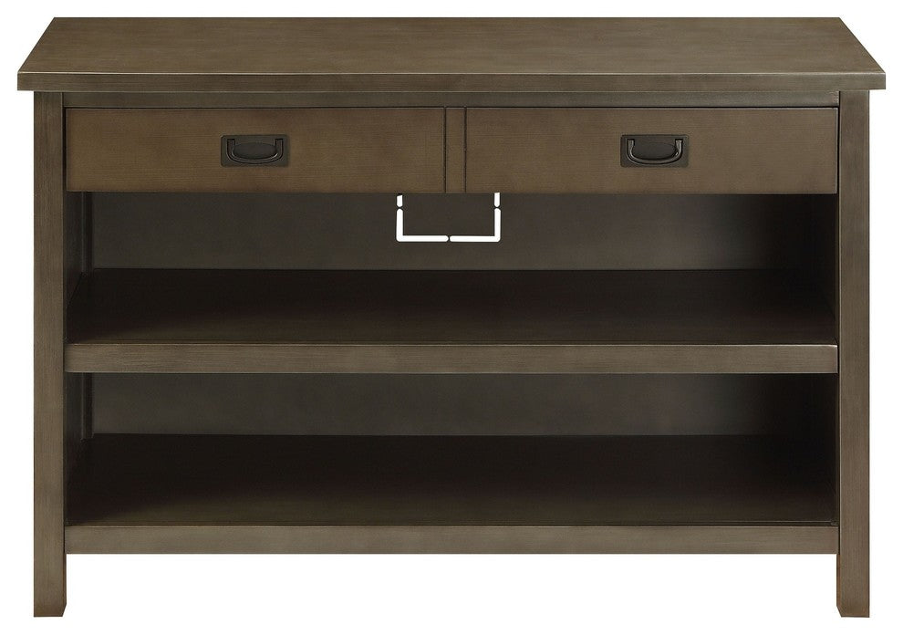 Fairview Console Table, Gray Oak