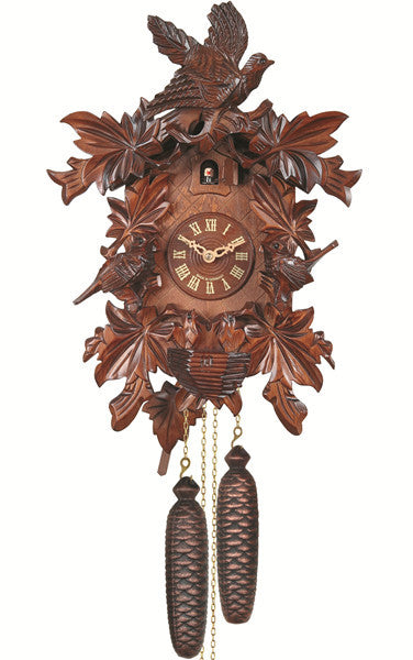 Engstler Cuckoo Clock- Carved With 8-Day Weight Driven Movement