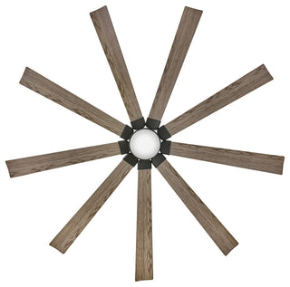 Hinkley Turbine 80" Integrated LED Indoor/Outdoor Ceiling Fan, Matte Black