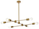 Xander 6-Light Pendant, Brass