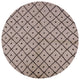 Ahgly Company Indoor Round Mid-Century Modern Area Rugs, 6' Round