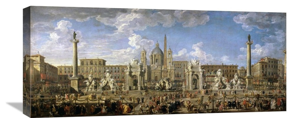"Preparation of The Fireworks - Rome" Artwork