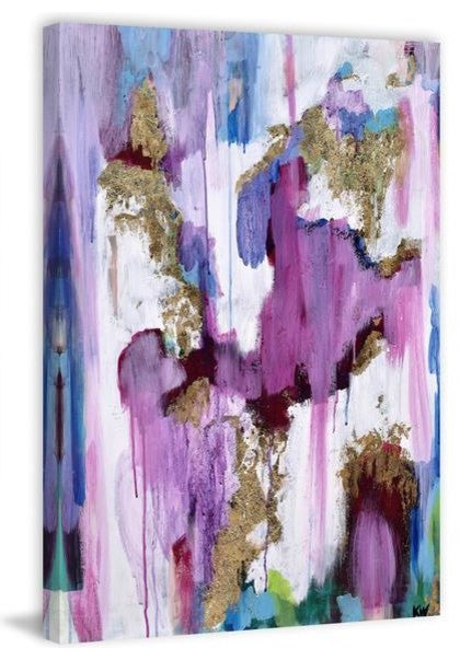 "Pink Sensation" Painting Print on Wrapped Canvas, 24"x36"