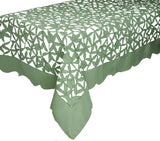 Tulip Bouquet 72"x120" Tablecloth, Green