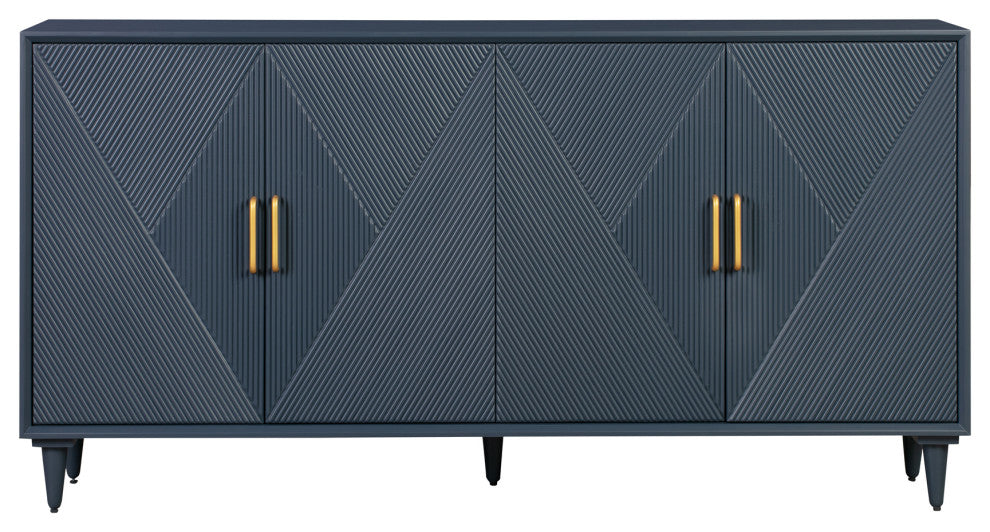 Arvada 4 Door Sideboard, Blue