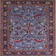 Ahgly Company Indoor Square Mid-Century Modern Area Rugs, 3' Square