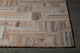 Avril Hand-Tufted Contemporary Rug, Brown/Gray/White, Rectangular 5'x7'6