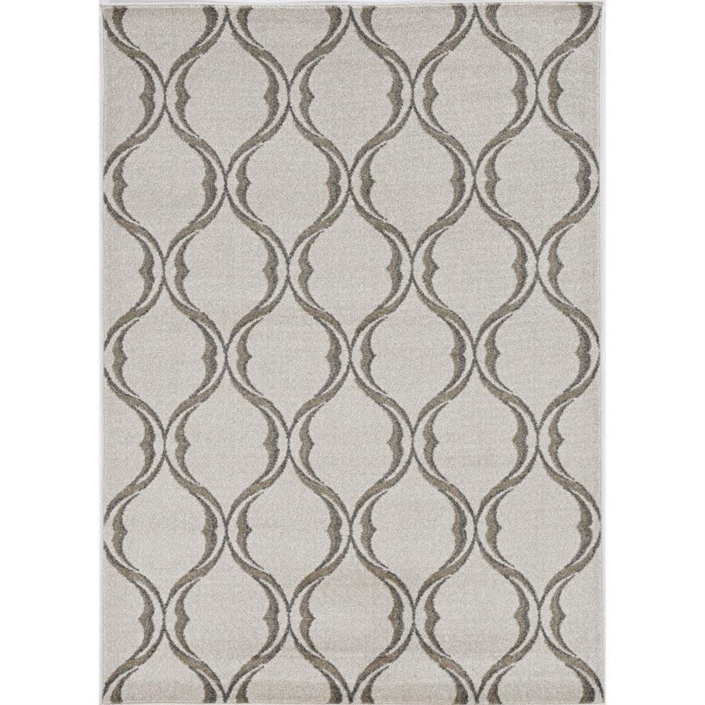 KAS Lucia 2771 Sand Sutton Area Rug, 7'7"x10'10"