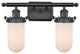 INNOVATIONS LIGHTING 516-2W-BK-CE231-W-LED Kingsbury 2 Light Bath Vanity Light