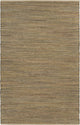 9" x 12" Natural Undertone Striated Area Rug