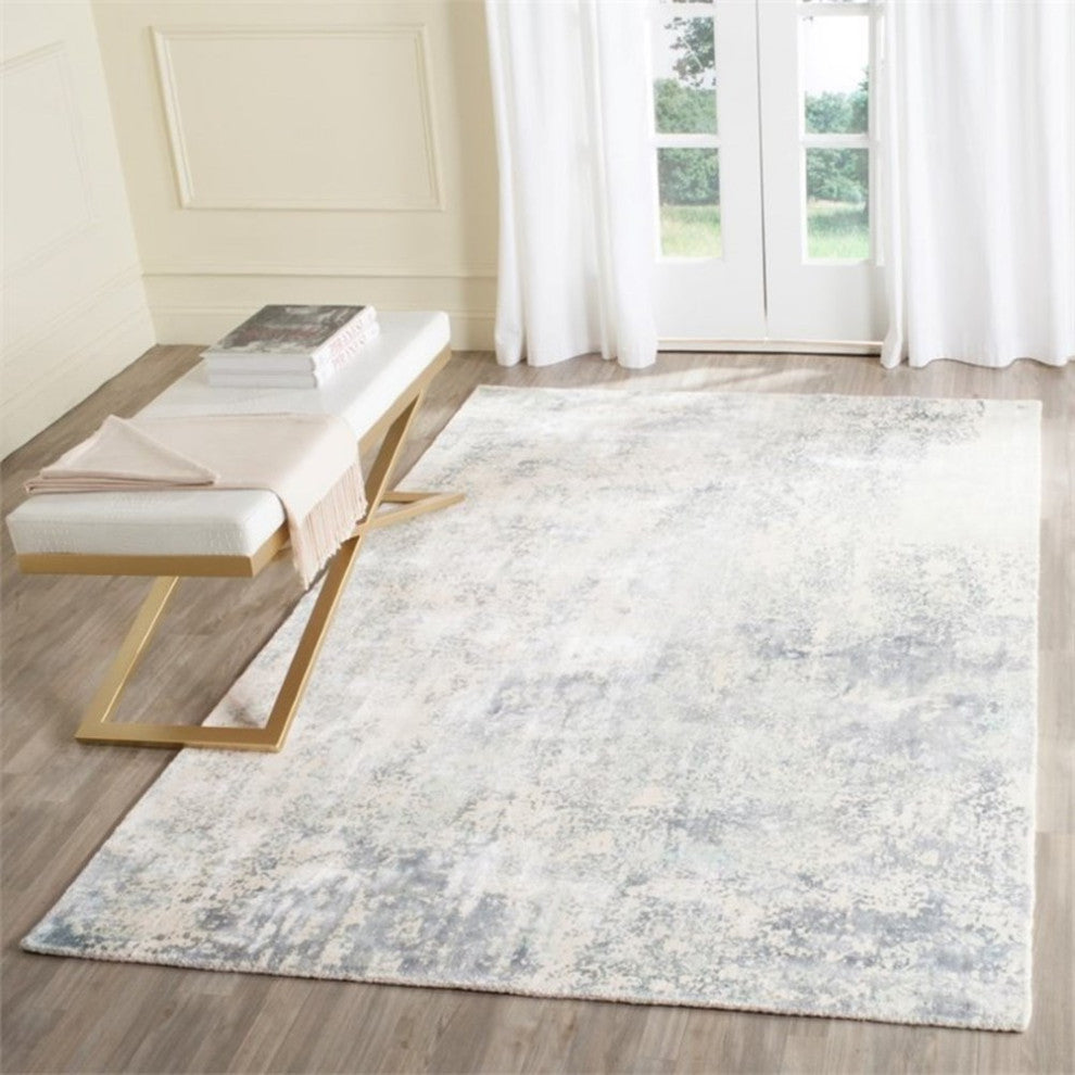 Safavieh Mirage 6' X 9' Loom Knotted Viscose Pile Rug in Aqua