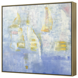 Regatta 3 Fine Art Print, Gold, 30"x30"