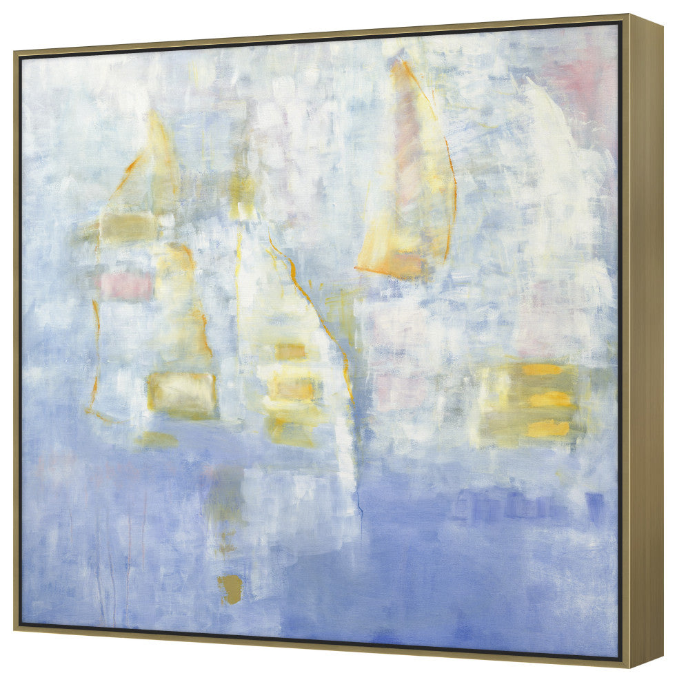 Regatta 3 Fine Art Print, Gold, 30"x30"