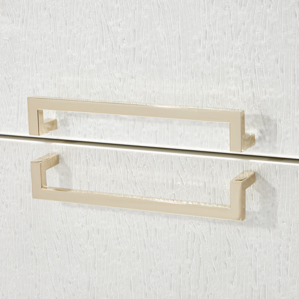 Palm Gate Dresser, Cloud White