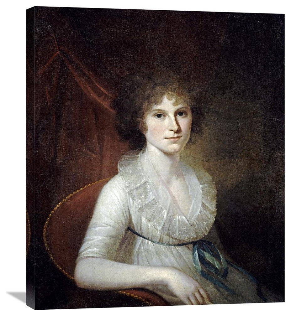 "Portrait of Ann Emily Rush" Artwork, 25" x 30"