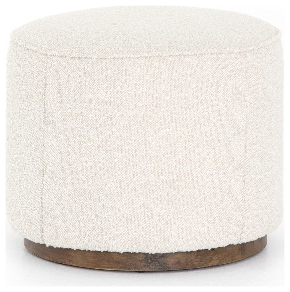 Sinclair Round Ottoman-Knoll Natural