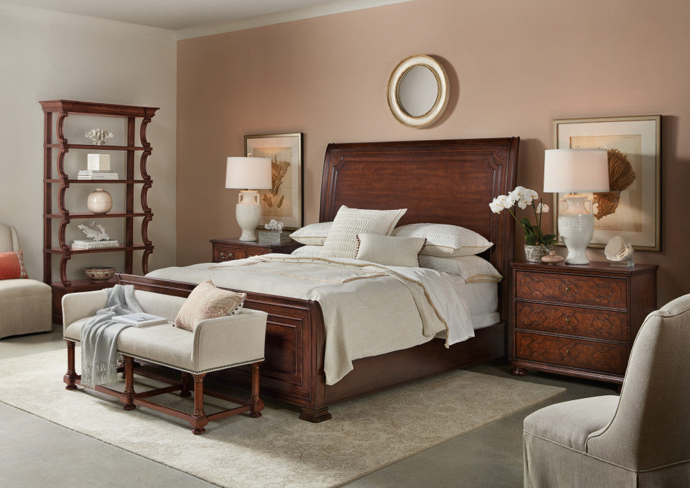 Charleston Three-Drawer Nightstand